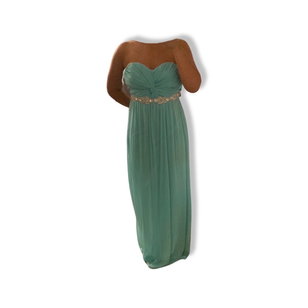 City Triangles - Strapless Junior Prom Dress (Size 7)